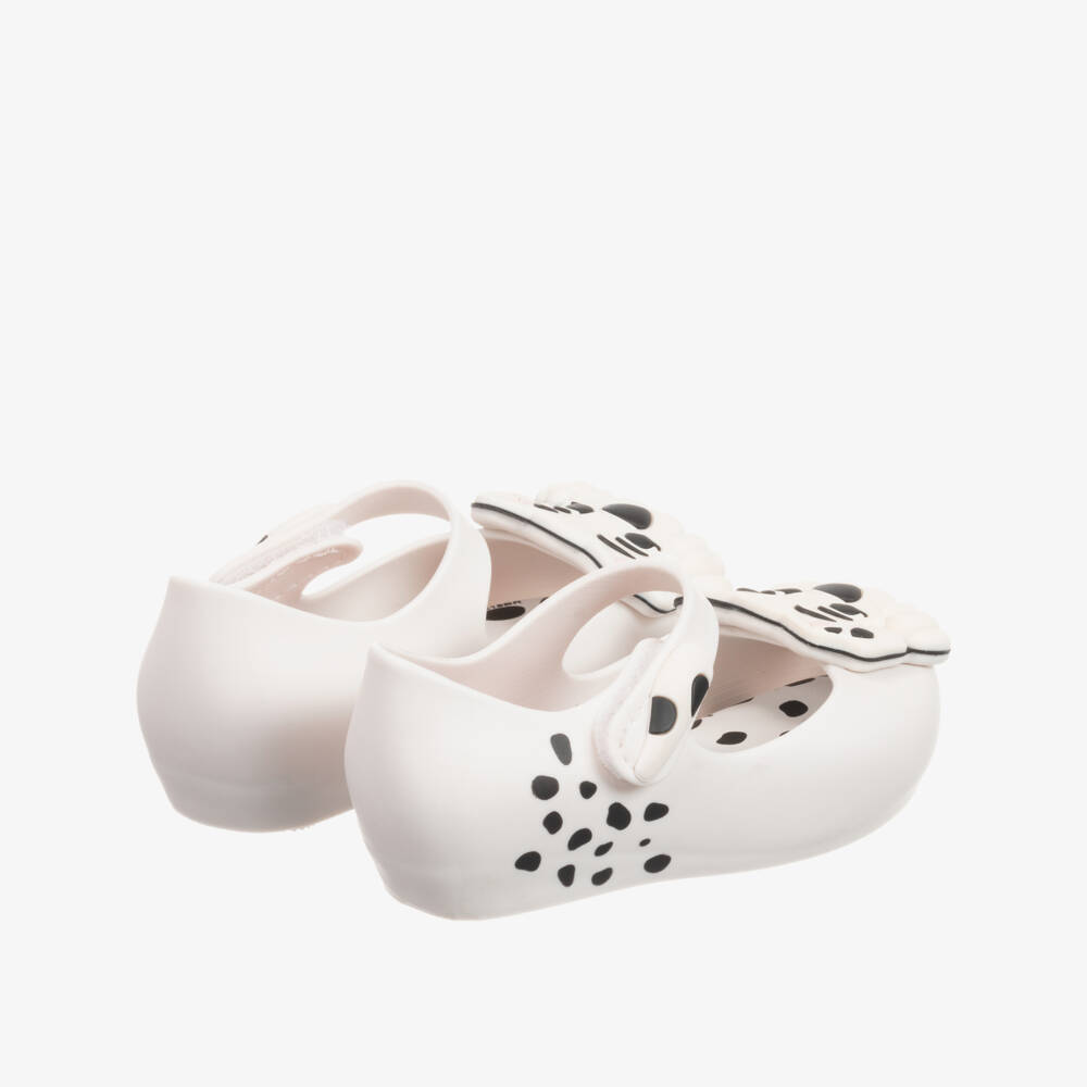 Mini Melissa-White Disney Jelly Shoes | Childrensalon Outlet