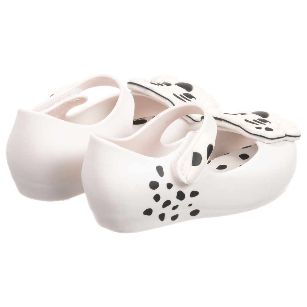 Mini Melissa-White Disney Jelly Shoes | Childrensalon Outlet