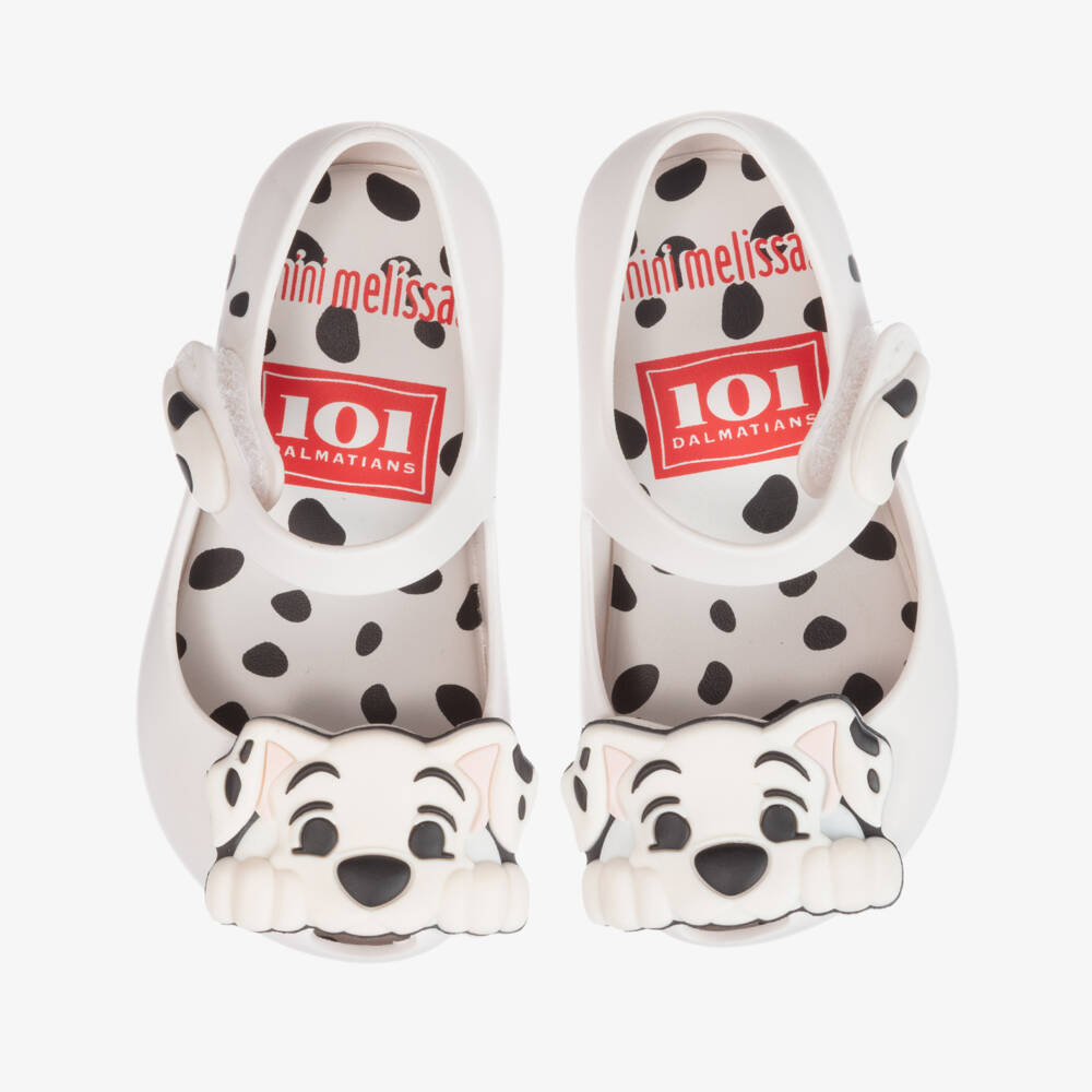 Mini Melissa-White Disney Jelly Shoes | Childrensalon Outlet
