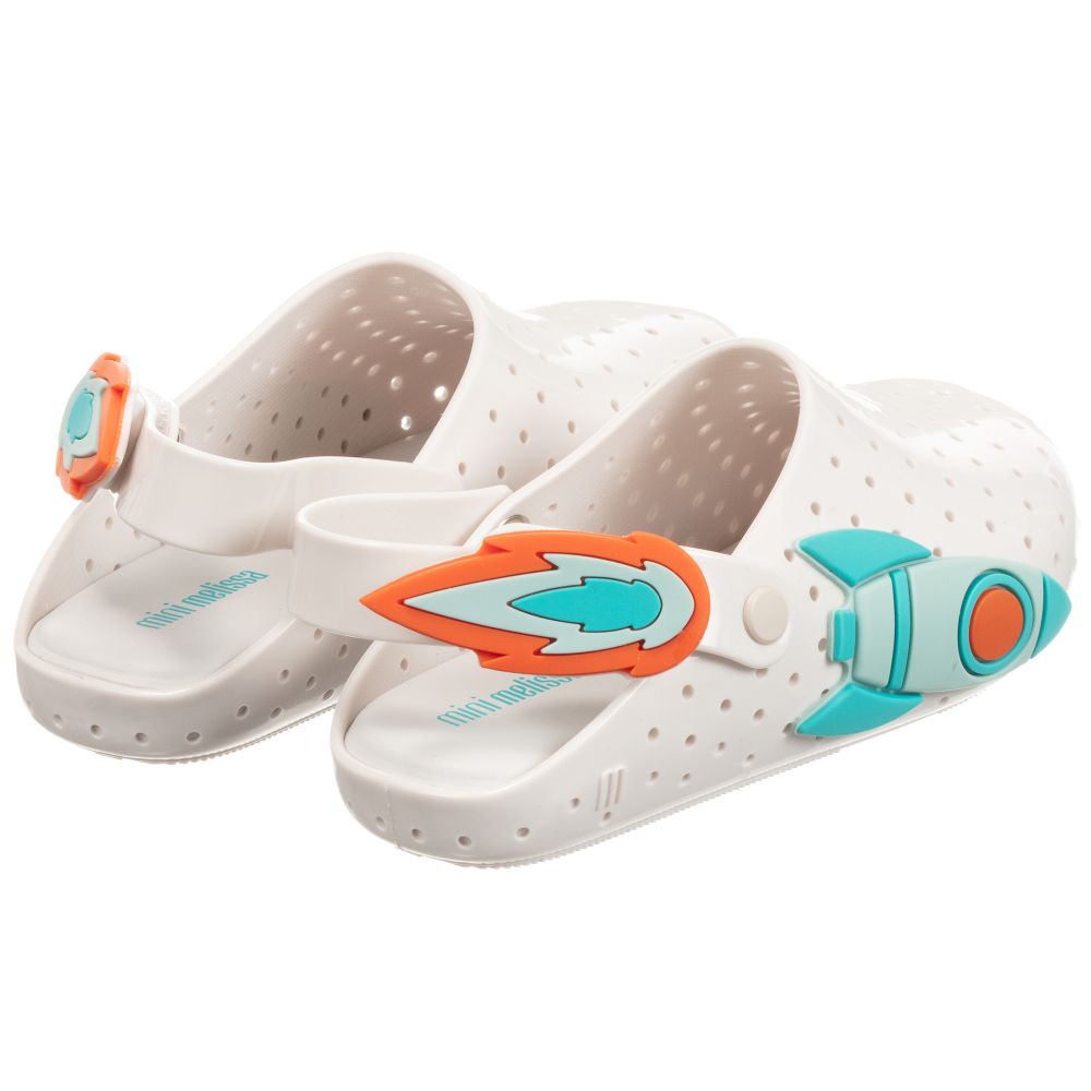 White mini melissa shoes top