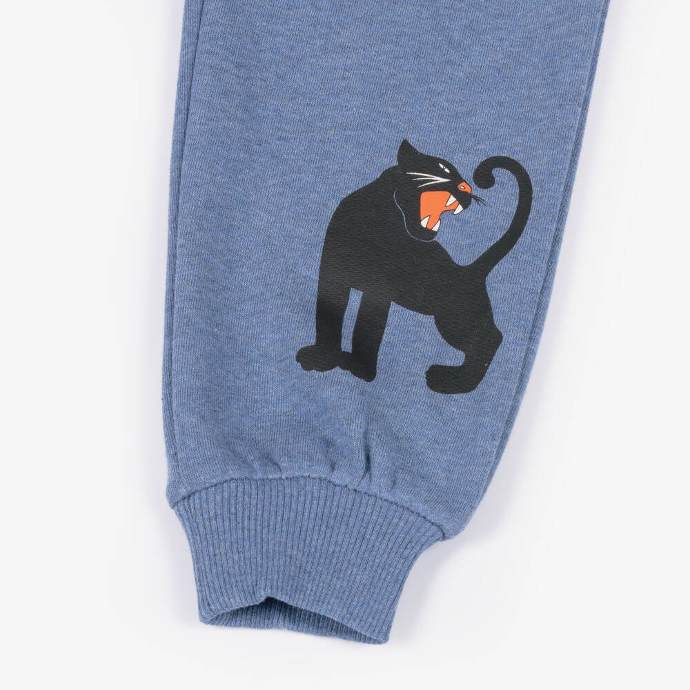 Mini Rodini-Синие брюки из органического хлопка для детей | Childrensalon Outlet