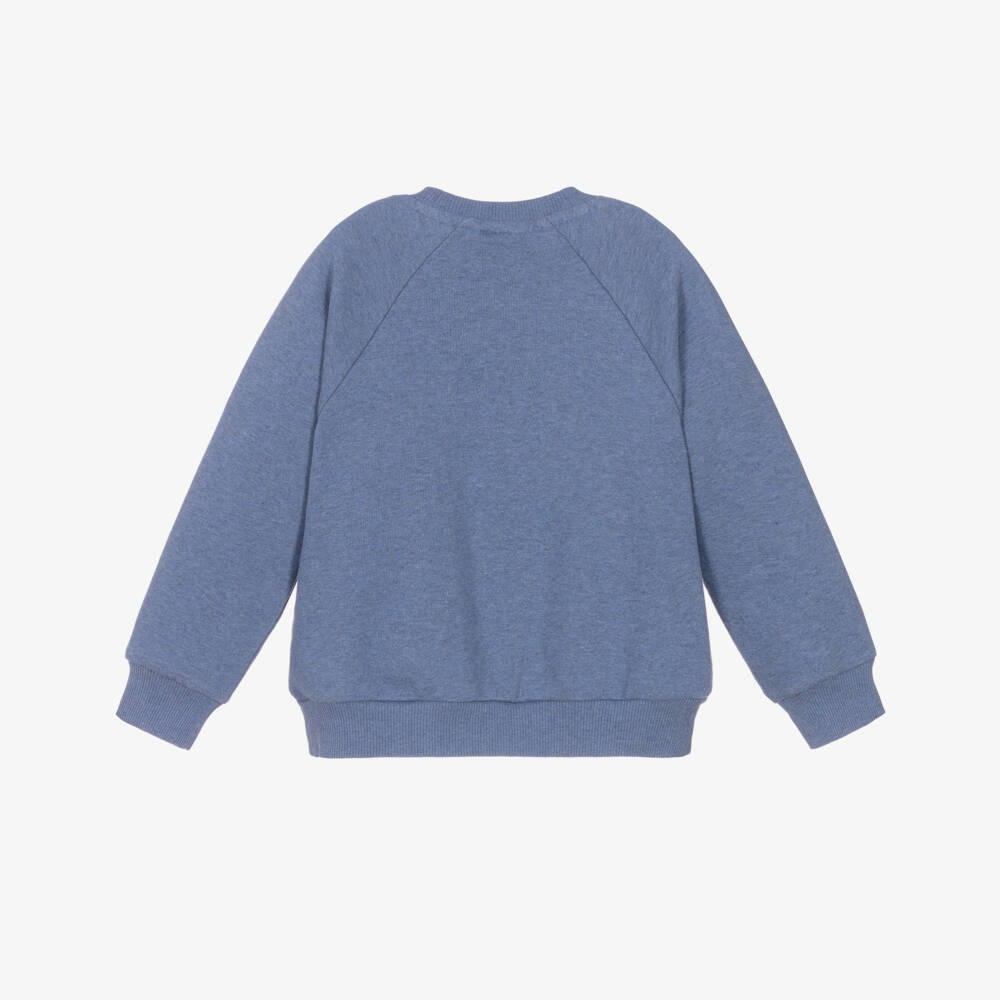 Mini Rodini-Свитшот из органического хлопка Синий Пантера | Childrensalon Outlet