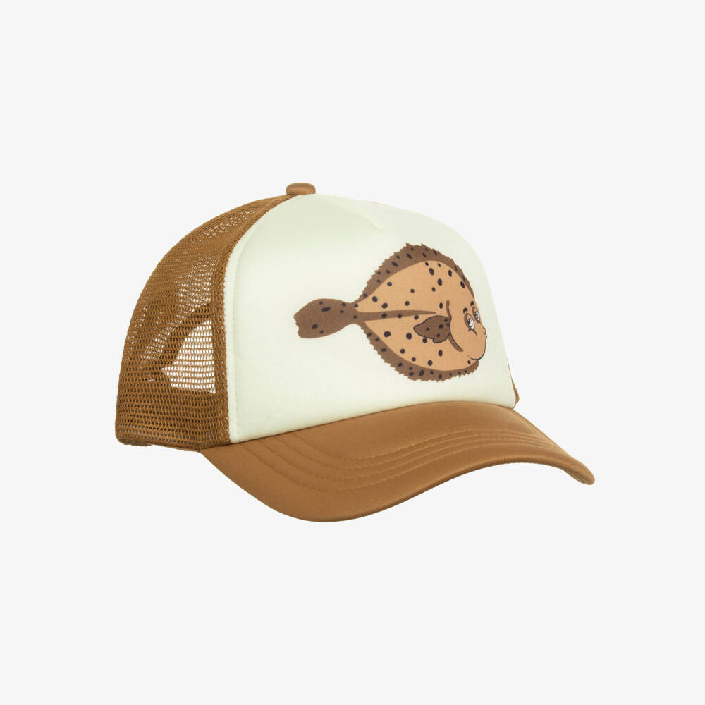 Mini Rodini-Boys Beige Marine Adventure Hat | Childrensalon Outlet