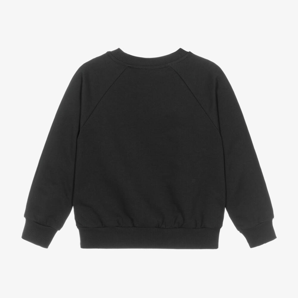 Mini Rodini-Boys Black Organic Jersey Top | Childrensalon Outlet