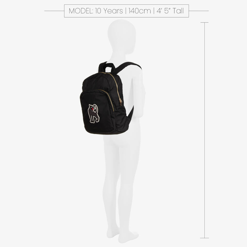 Mini Rodini-Boys Black Panther Rucksack | Childrensalon Outlet