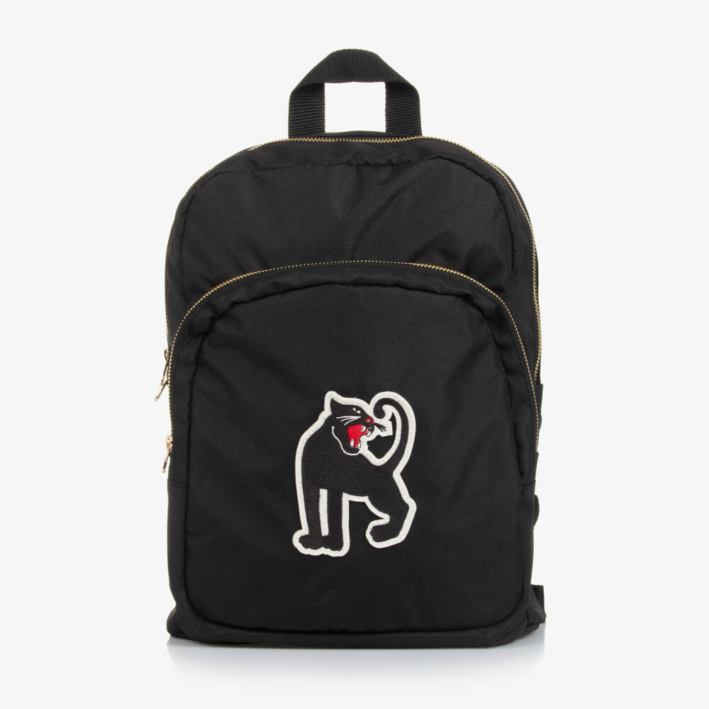 Mini Rodini-Boys Black Panther Rucksack | Childrensalon Outlet