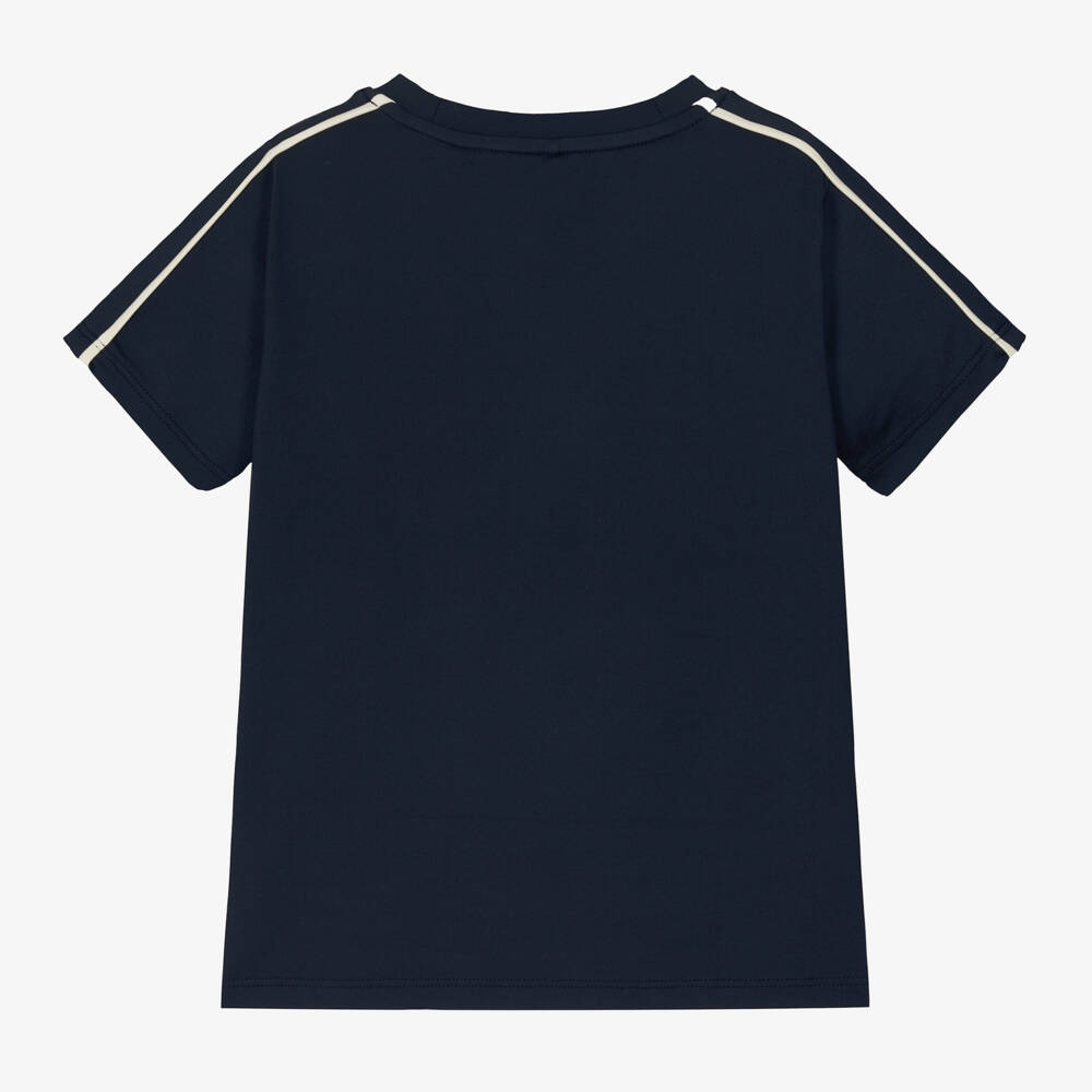 Mini Rodini-Boys Blue Quick-Dry Active Top | Childrensalon Outlet
