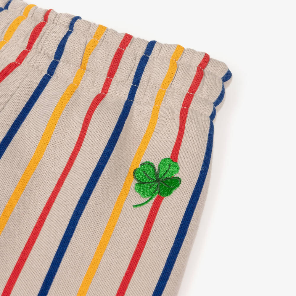 Mini Rodini-Boys Colourful Stripe Joggers | Childrensalon Outlet