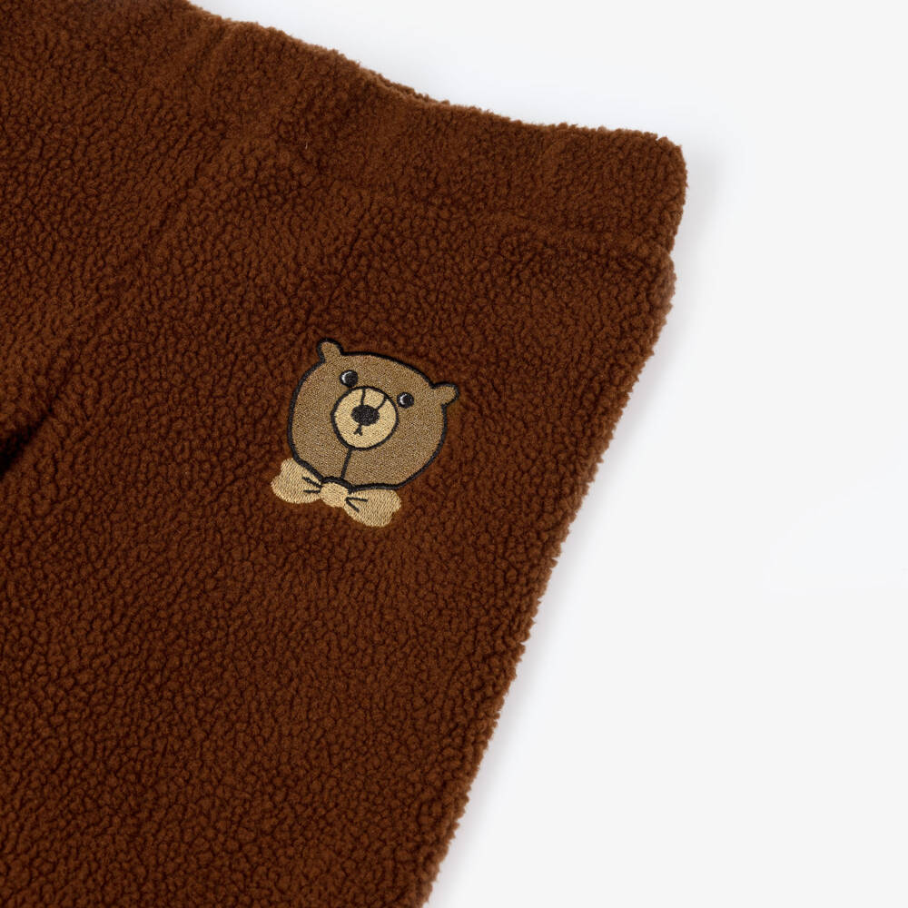 Mini Rodini-Boys Cosy Fleece Trousers | Childrensalon Outlet