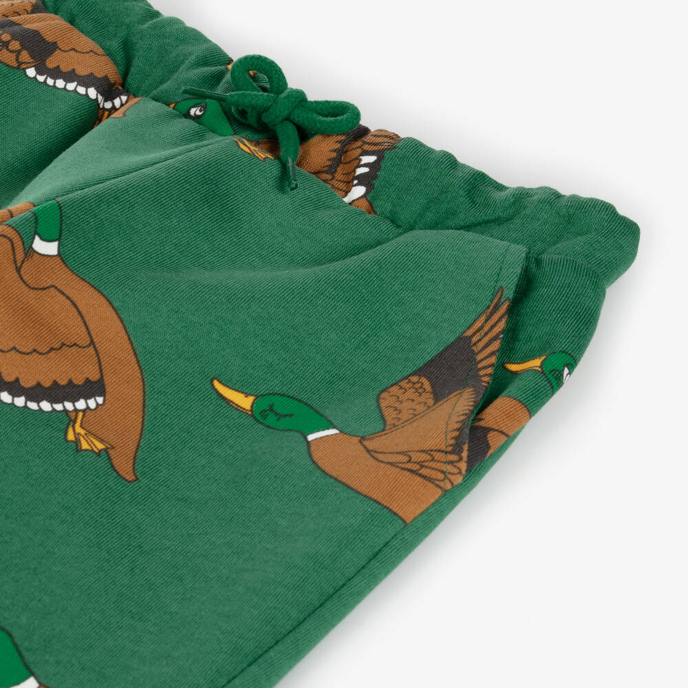 Mini Rodini-Boys Green Duck Pattern Joggers | Childrensalon Outlet