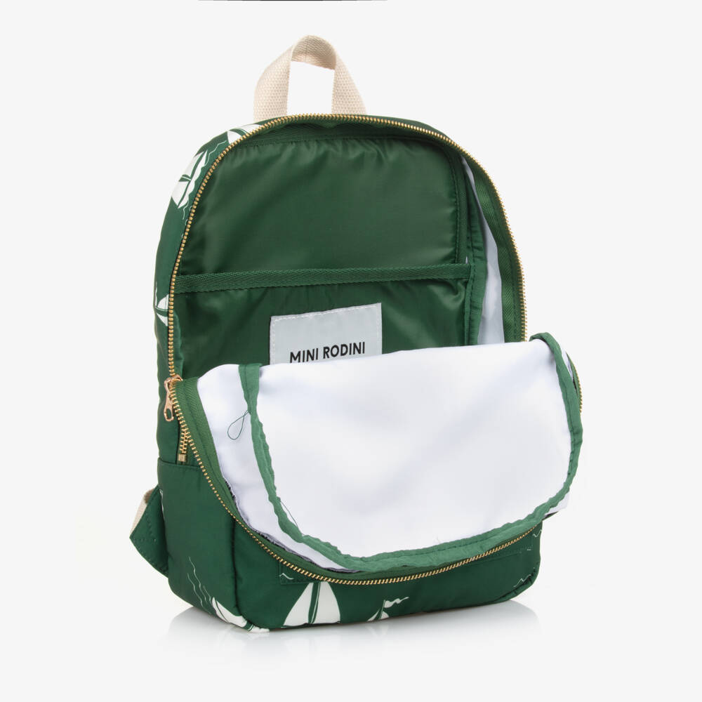Mini Rodini-Boys Green Sailing Adventure Backpack | Childrensalon Outlet