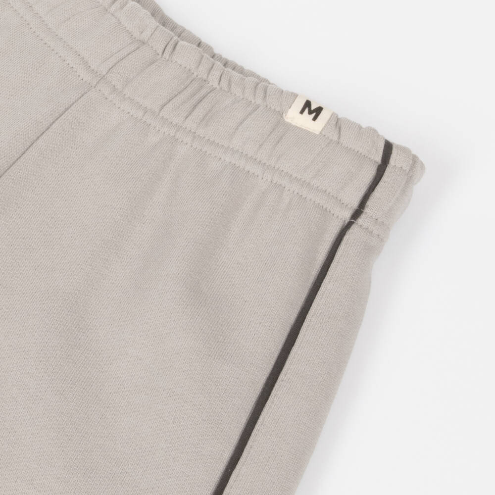 Mini Rodini-Серые хлопковые комфортные джоггеры для мальчиков | Childrensalon Outlet