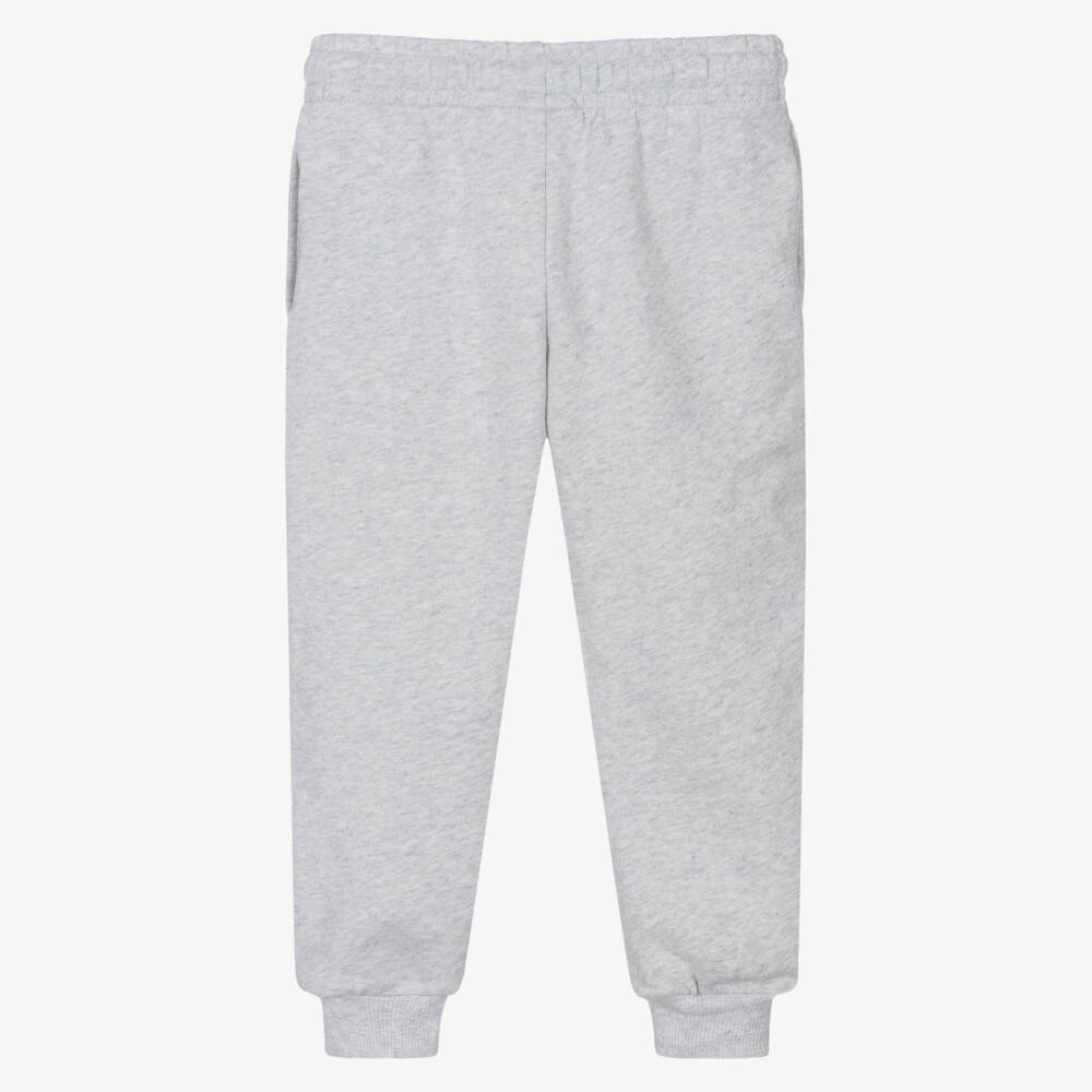 Mini Rodini-Серые брюки с рыбным принтом для мальчиков | Childrensalon Outlet