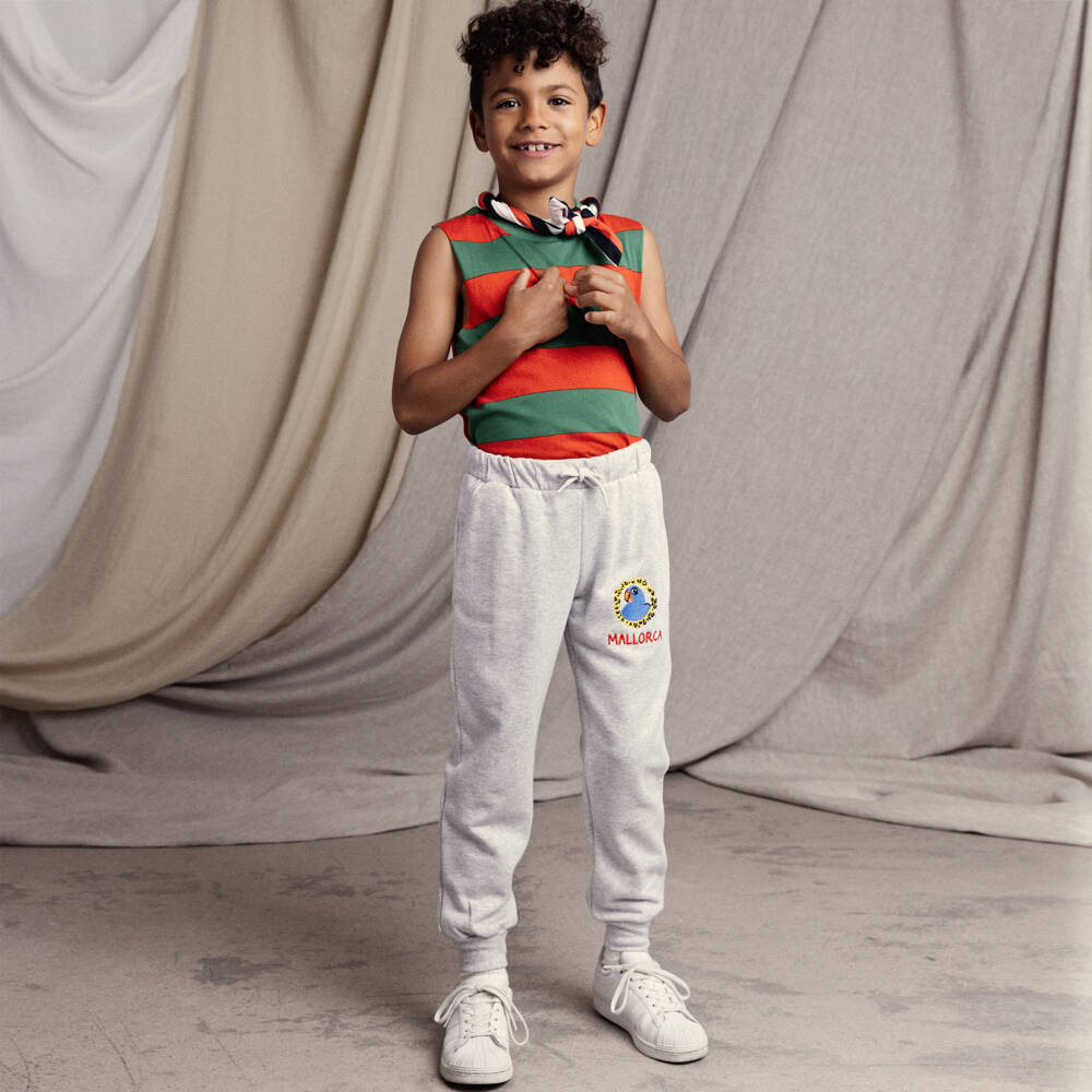 Mini Rodini-Boys Grey Parrot Joggers | Childrensalon Outlet