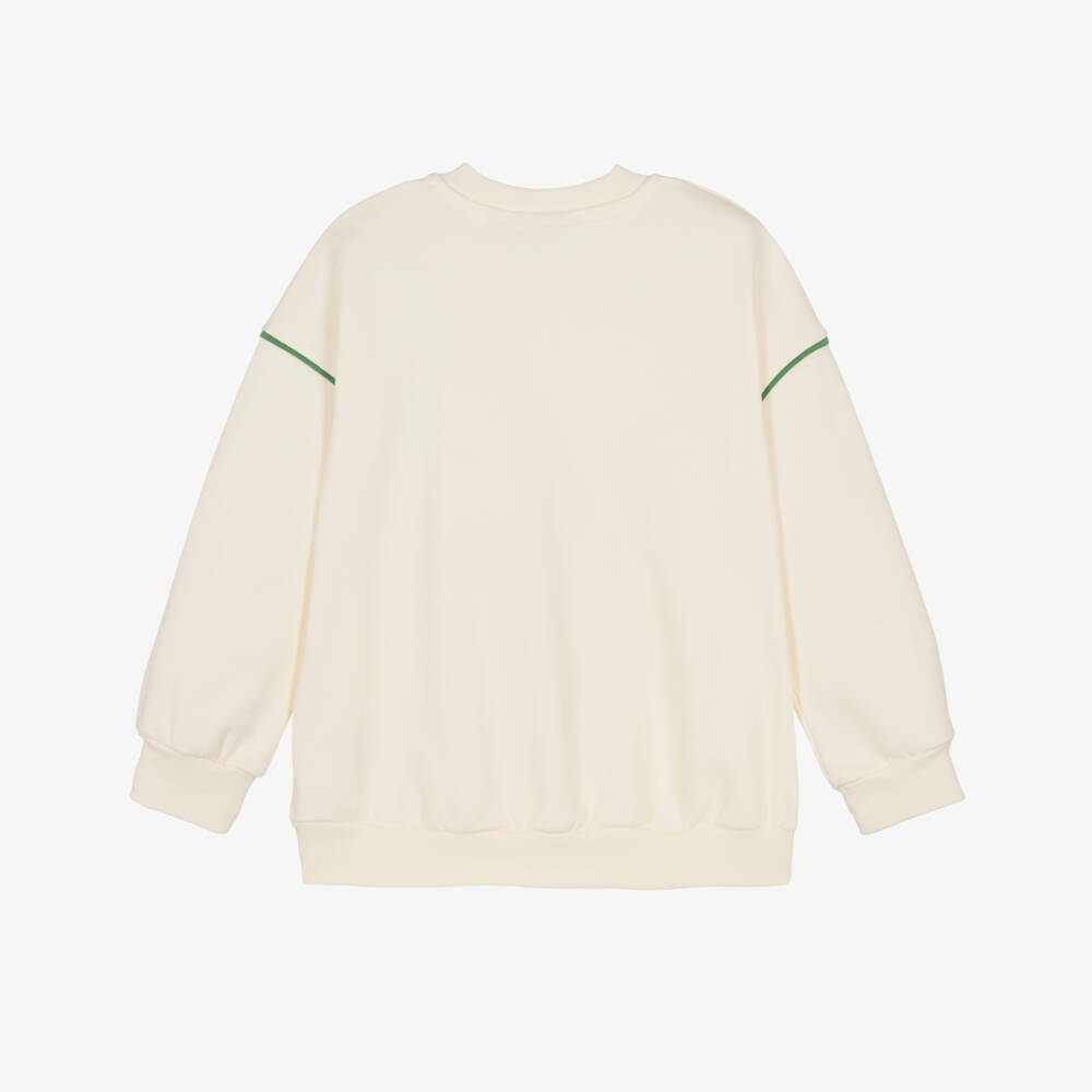 Mini Rodini-Boys Ivory Lizard Print Jumper | Childrensalon Outlet