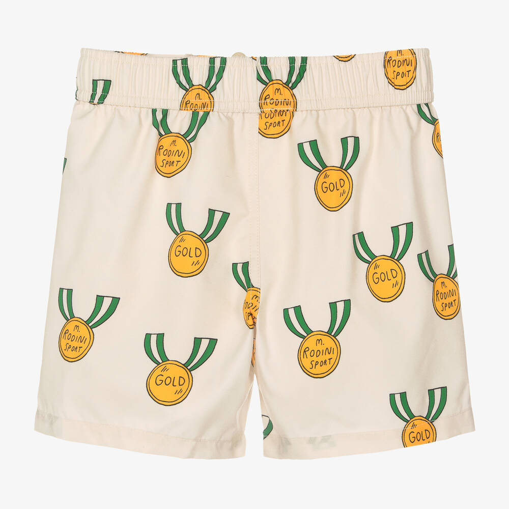 Mini Rodini-شورت سباحة لون عاجي للأولاد | Childrensalon Outlet