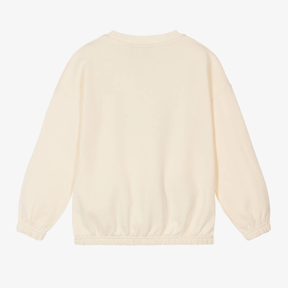 Mini Rodini-Boys Ivory Scarf Design Pullover | Childrensalon Outlet