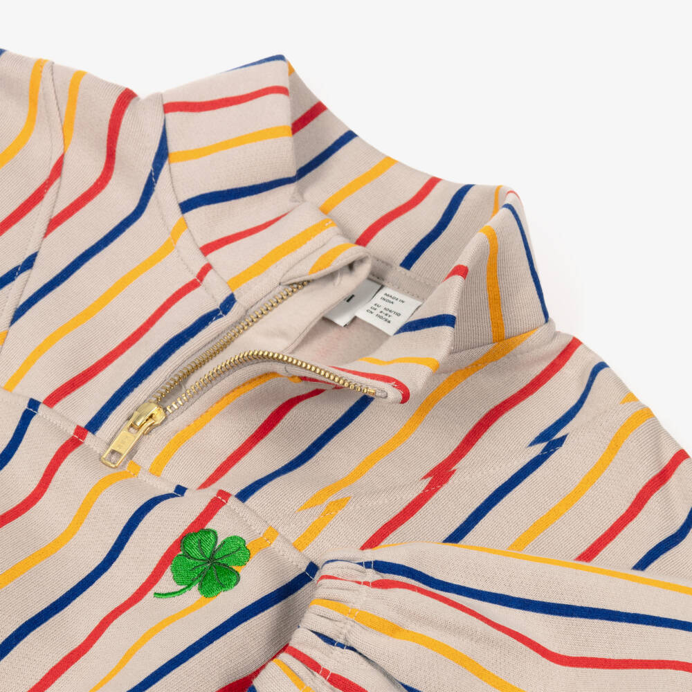 Mini Rodini-Boys Multi-Colour Striped Pullover | Childrensalon Outlet