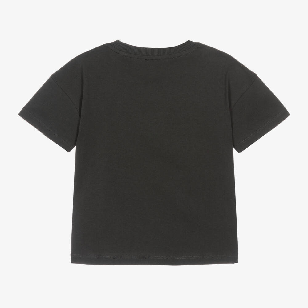 Mini Rodini-Boys Organic Cotton Anchor Tee | Childrensalon Outlet
