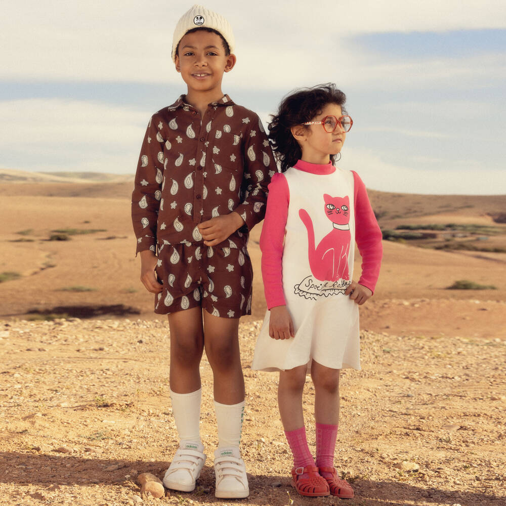 Mini Rodini-Boys Organic Cotton Paisley Shorts | Childrensalon Outlet