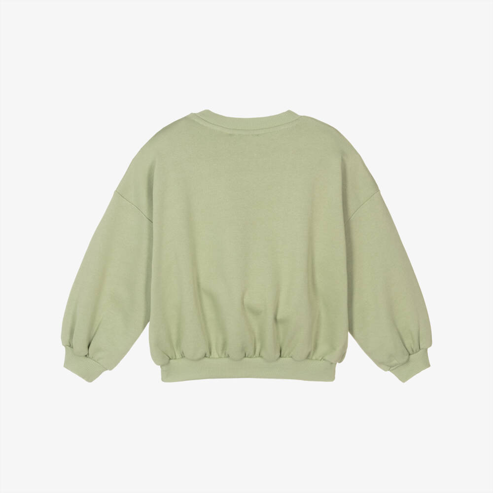 Mini Rodini-Boys Pastel Green Musical Sweatshirt | Childrensalon Outlet