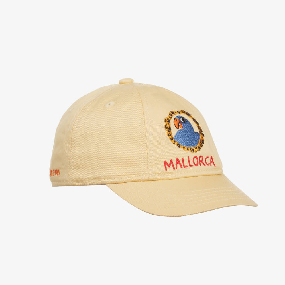 Mini Rodini-Boys Sunlit Cotton Parrot Hat | Childrensalon Outlet