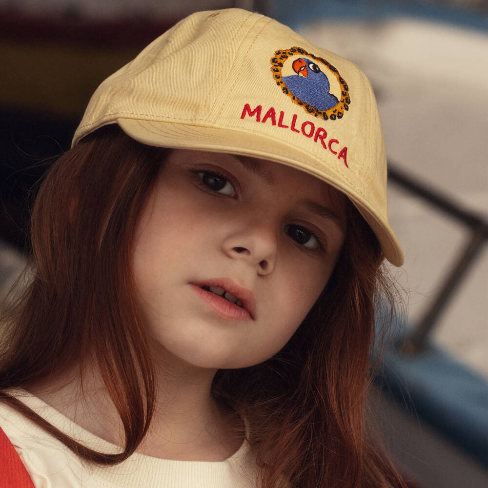 Mini Rodini-Boys Sunlit Cotton Parrot Hat | Childrensalon Outlet