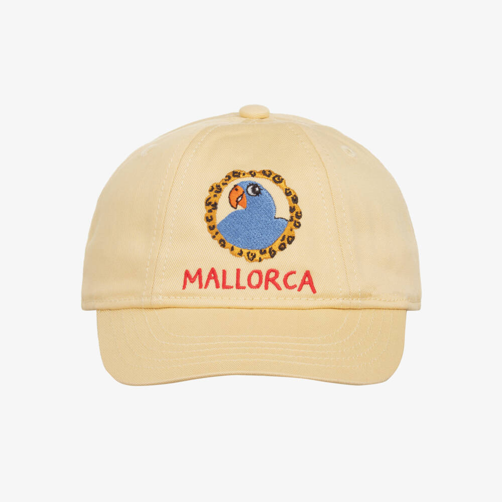 Mini Rodini-Boys Sunlit Cotton Parrot Hat | Childrensalon Outlet