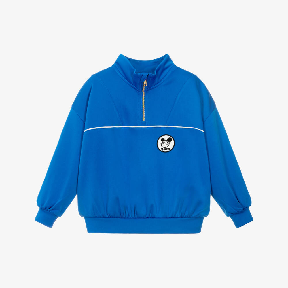 Mini Rodini-Boys Vibrant Half Zip Top | Childrensalon Outlet
