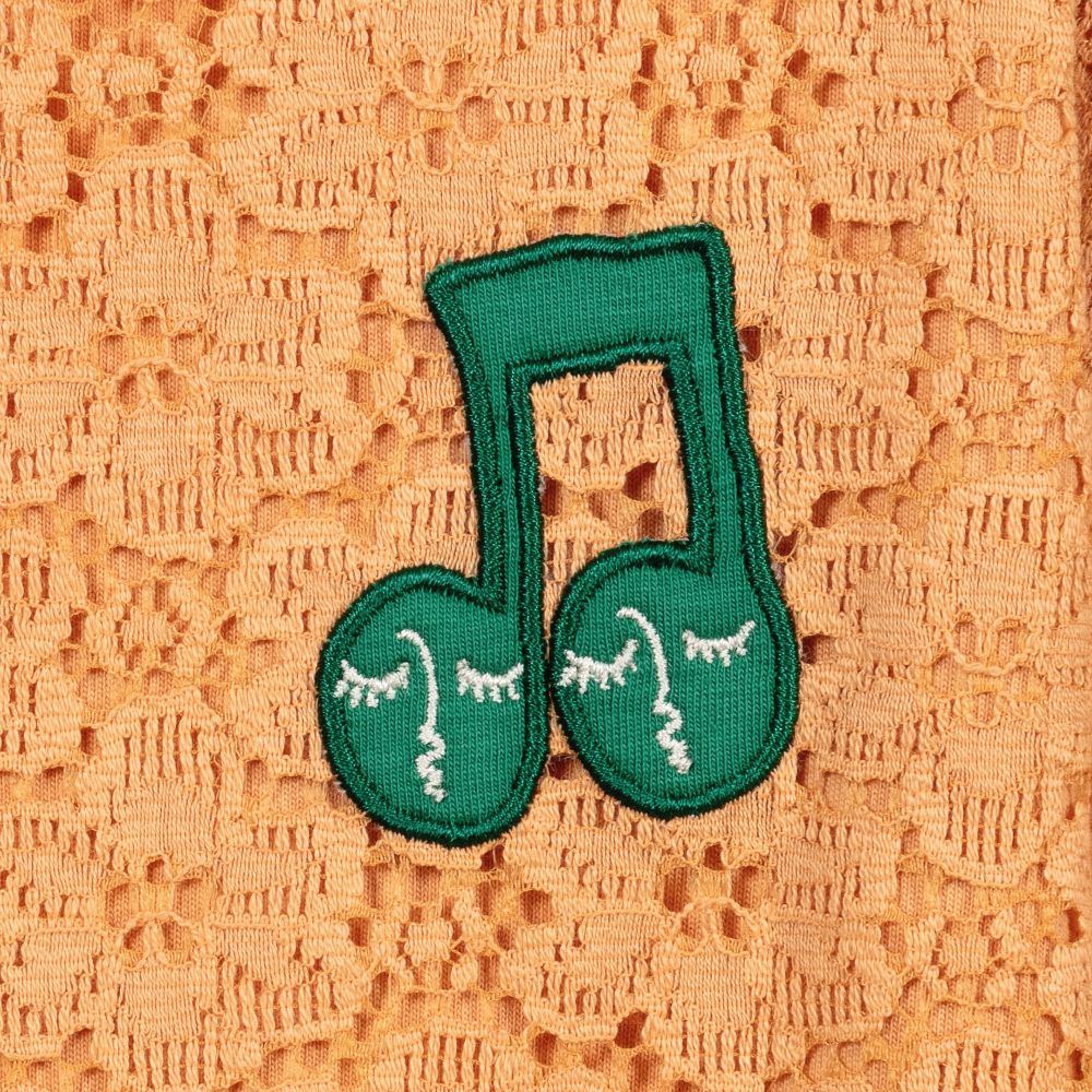 Mini Rodini-Girls Beige Lace Top | Childrensalon Outlet