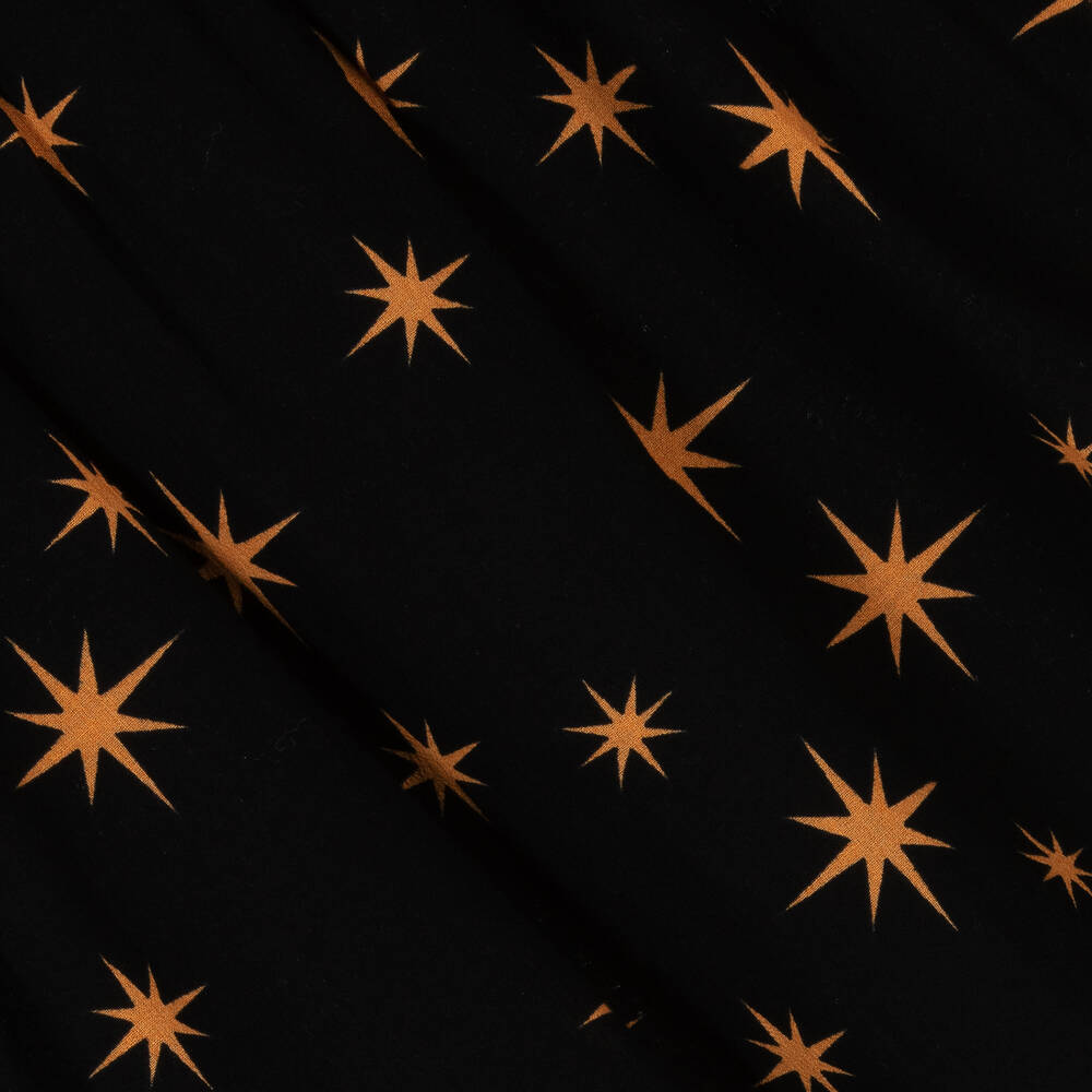 Mini Rodini-Girls Black Organic Cotton Dress | Childrensalon Outlet