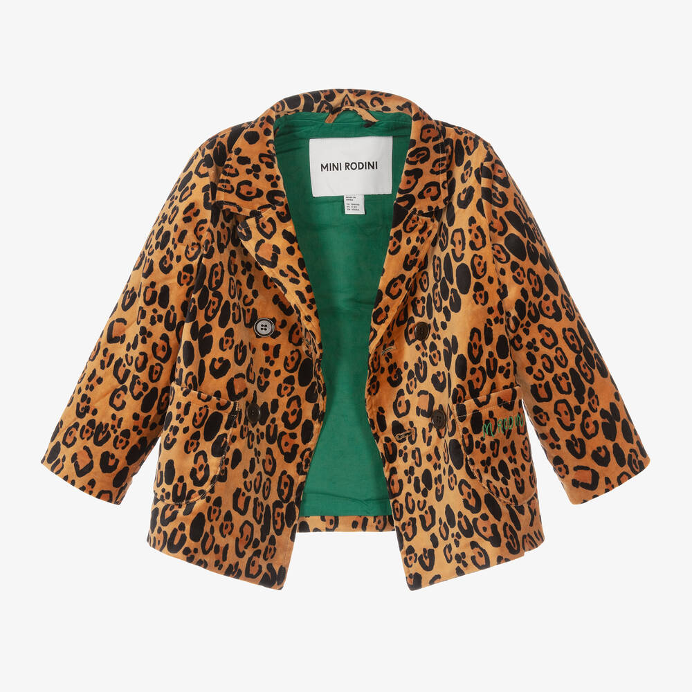 Velvet blazer for girls top