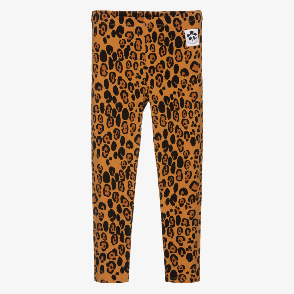 Mini Rodini-Брюки с леопардовым узором для девочек | Childrensalon Outlet