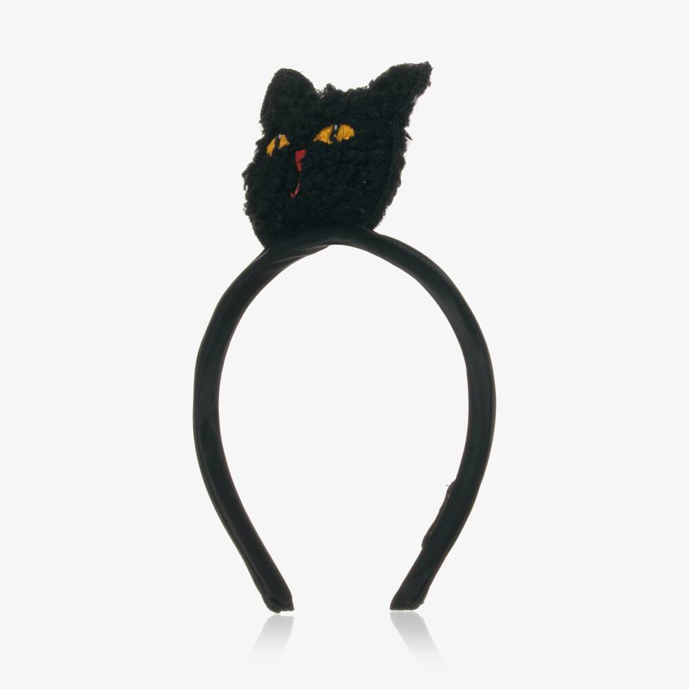Mini Rodini-Girls Feline Fluffy Headband | Childrensalon Outlet
