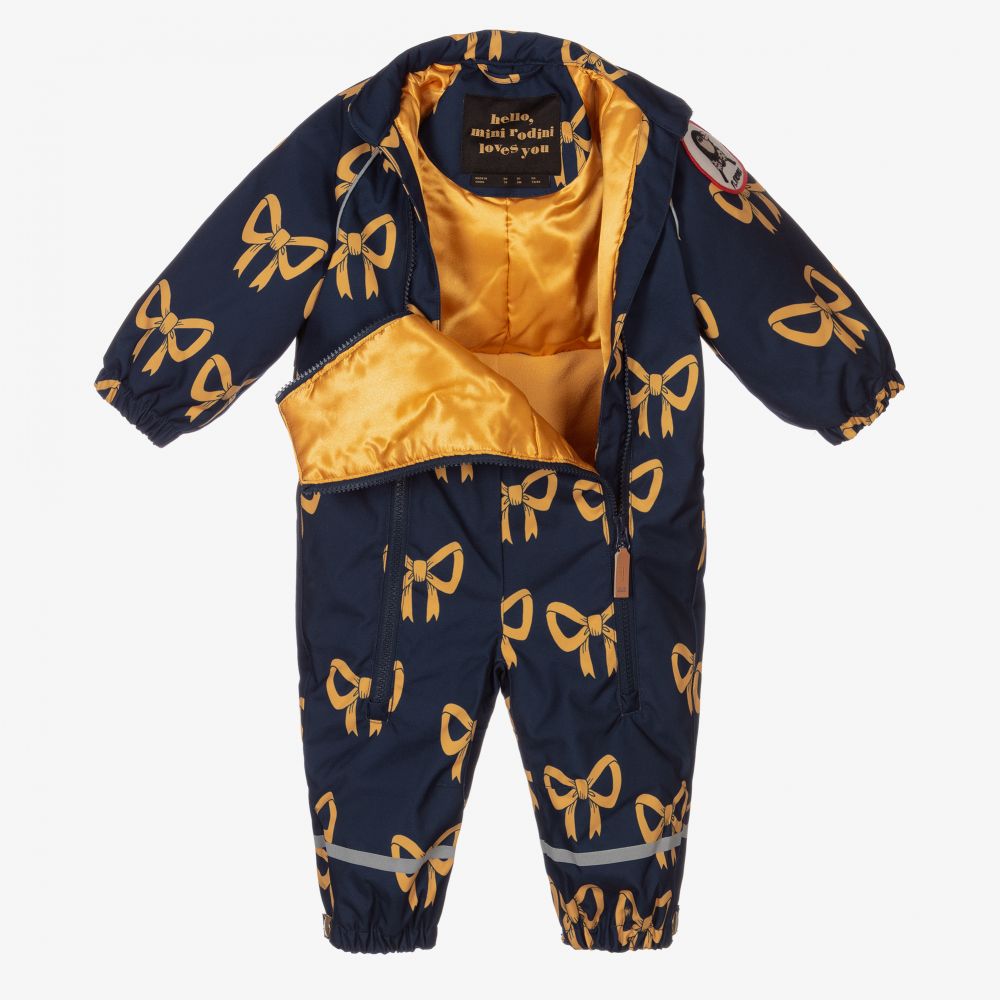 Mini rodini top snow suit