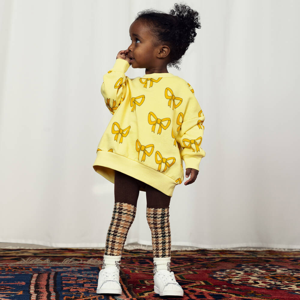 Mini Rodini-Girls Navy & Chestnut Leggings Duo | Childrensalon Outlet