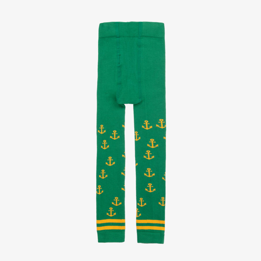 Mini Rodini-Girls Organic Green Trousers | Childrensalon Outlet
