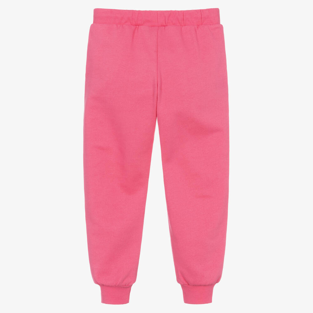 ميني روديني-جوغرز قطن عضوي لون زهري للبنات | Childrensalon Outlet