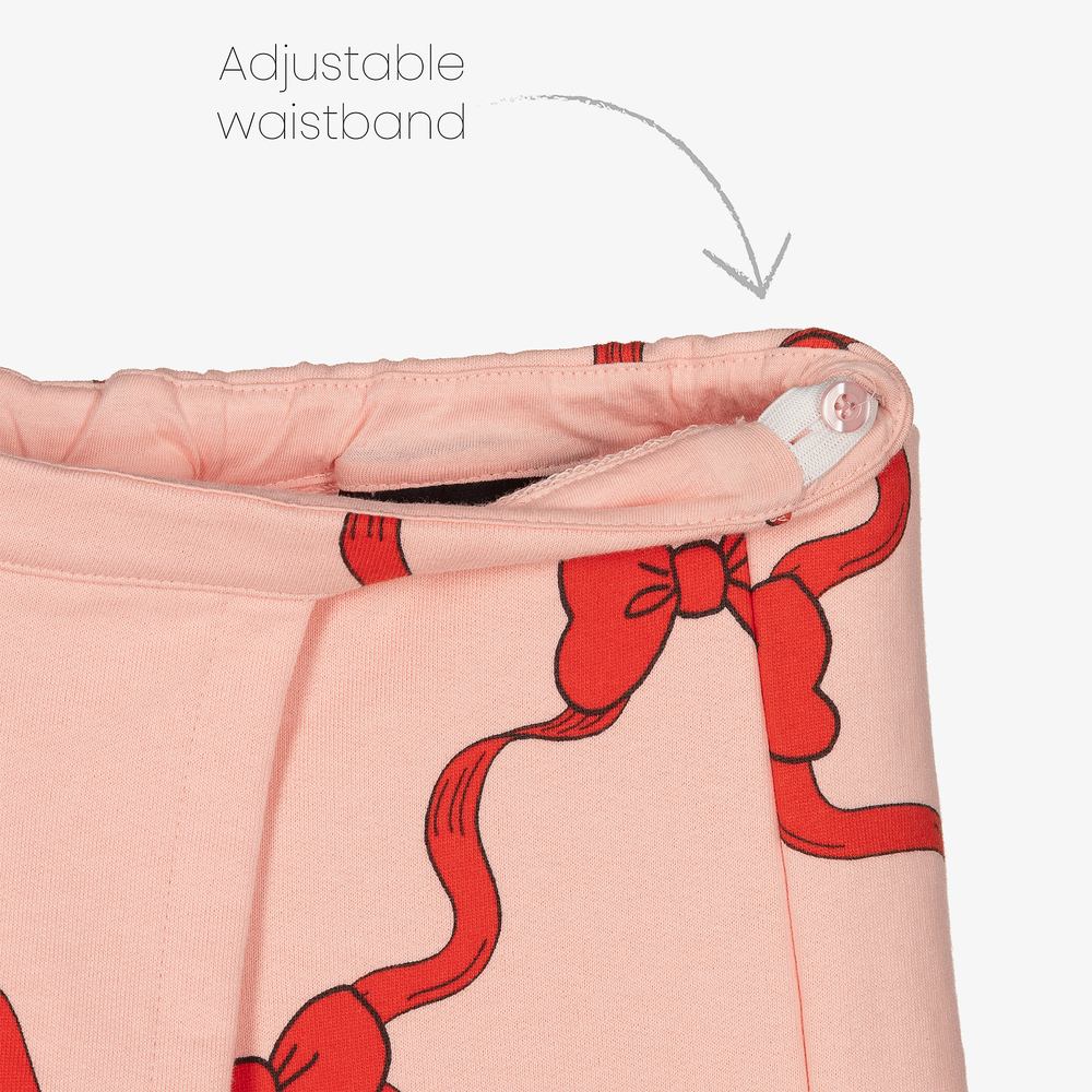 Mini Rodini-Розовая хлопковая юбка для девочек | Childrensalon Outlet