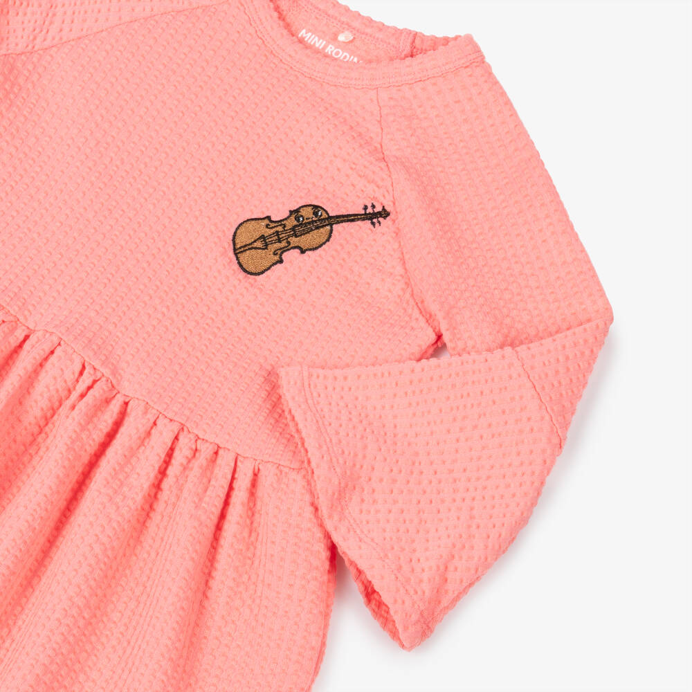 Mini Rodini-Игривая розовая платье для девочек | Childrensalon Outlet