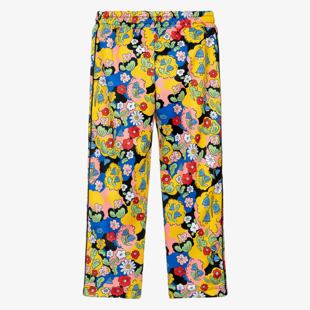 Mini Rodini-Girls Vibrant Floral Pattern Trousers | Childrensalon Outlet