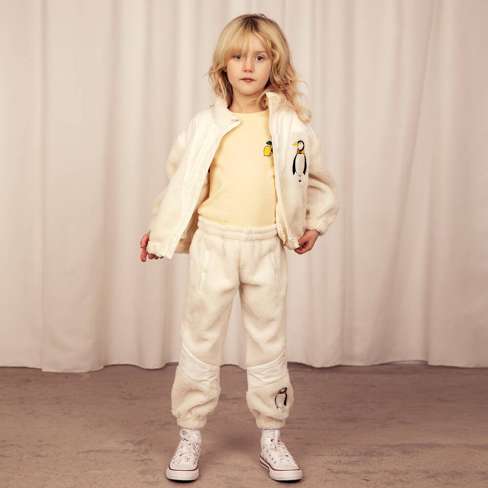 Mini Rodini-Желтая хлопковая футболка с лимоном | Childrensalon Outlet