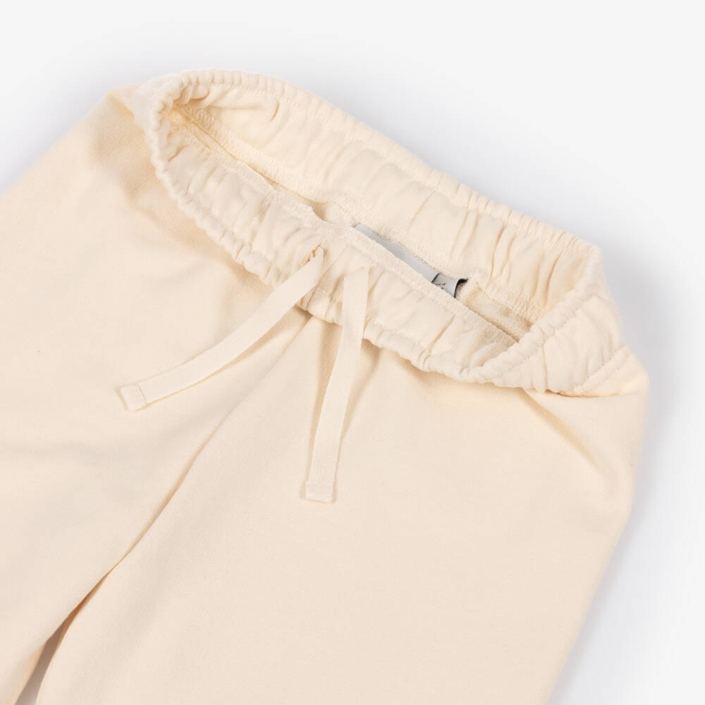 Mini Rodini-Junior Boys Ivory Striped Joggers | Childrensalon Outlet