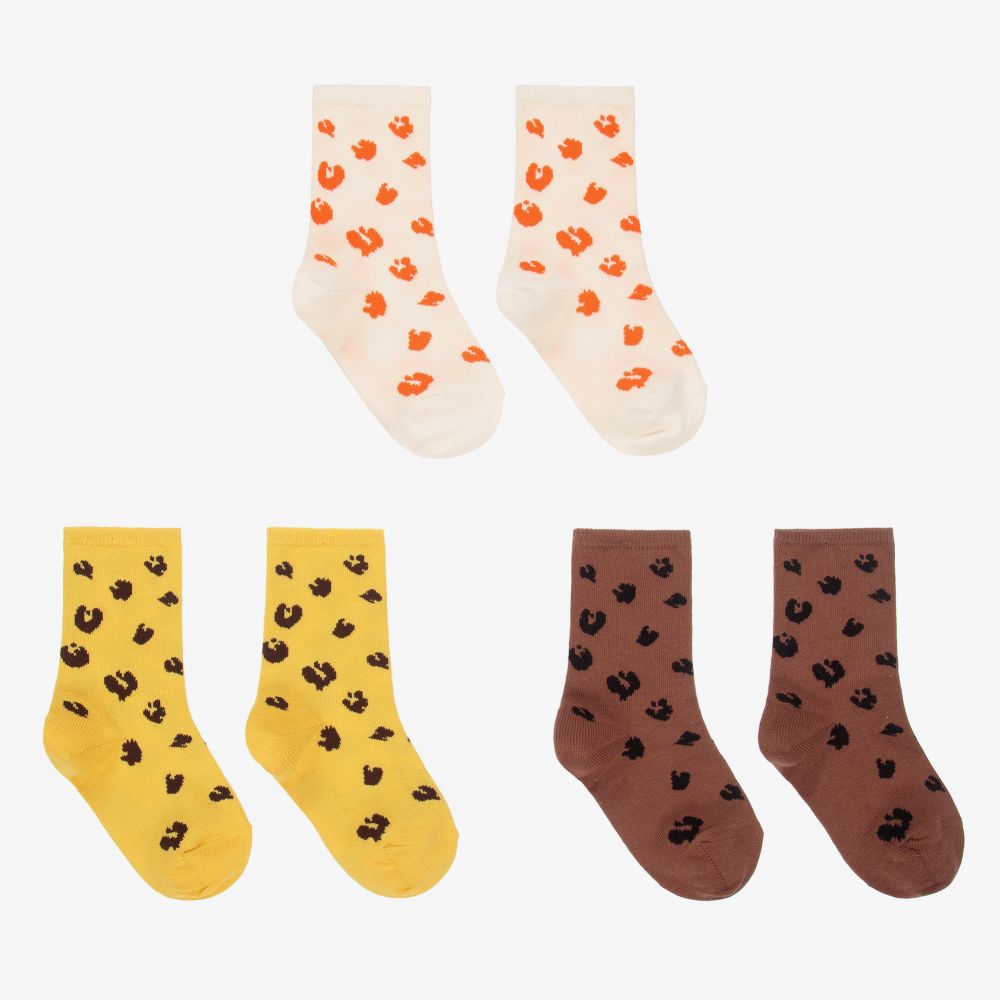 Mini Rodini - Chaussettes en coton bio (x 3) | Childrensalon