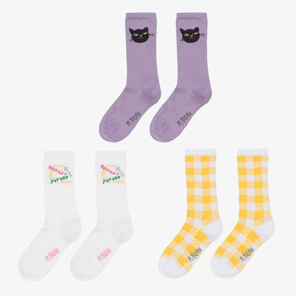 Mini Rodini - Biobaumwoll-Socken (3er-Pack) | Childrensalon