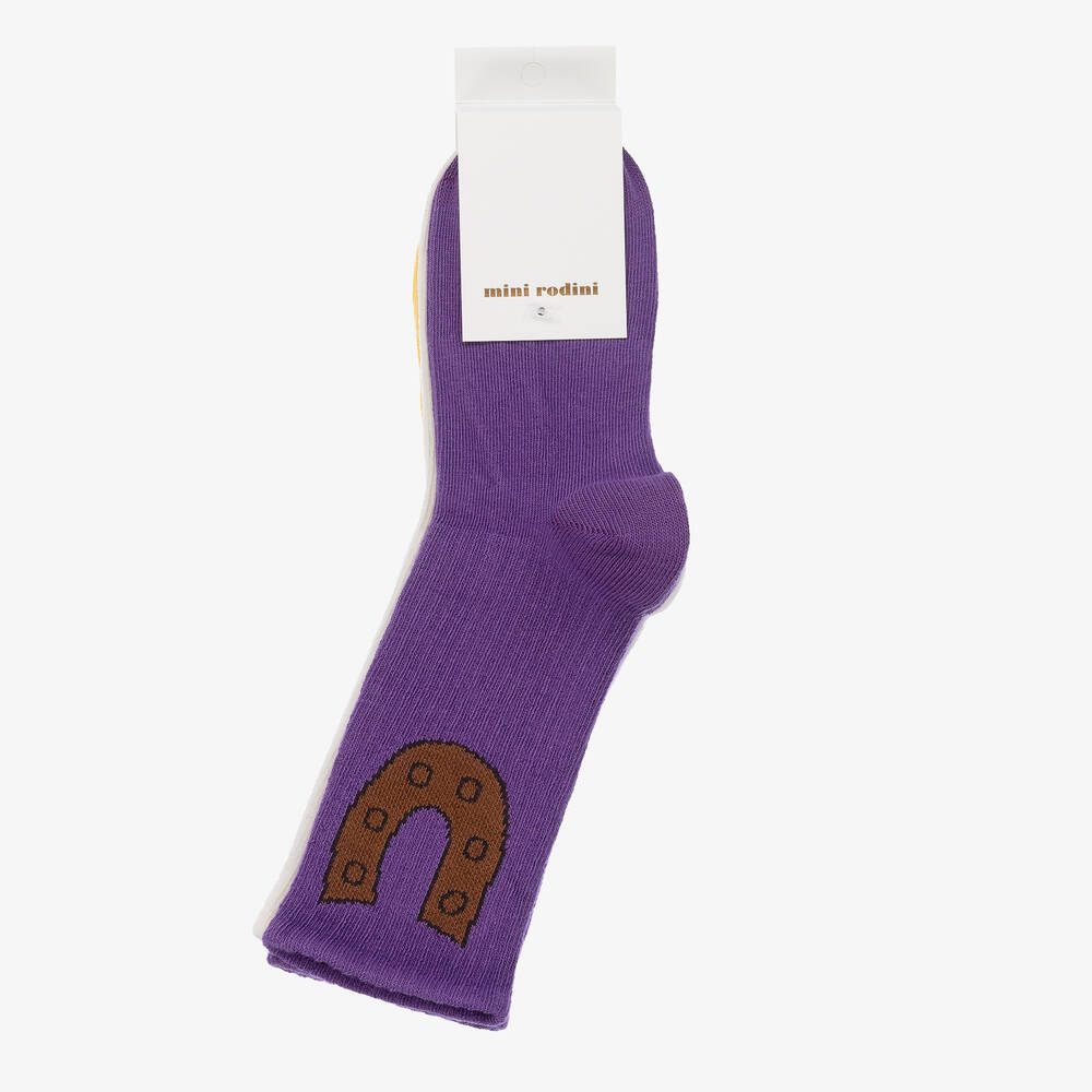 MINI RODINI 3-PACK HORSESHOE SOCKS MINI RODINI 3-PACK HORSESHOE SOCKS
