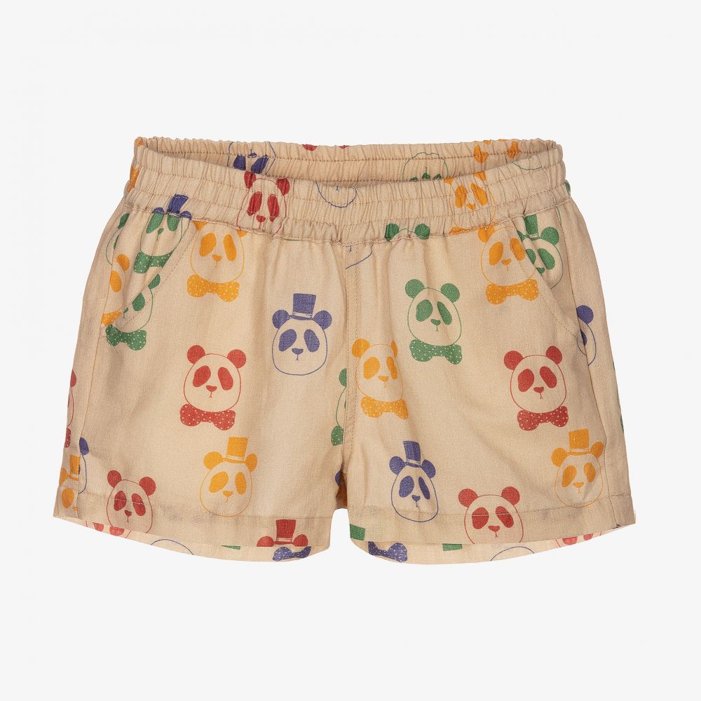 Mini Rodini - Bioleinen- und Baumwollshorts | Childrensalon