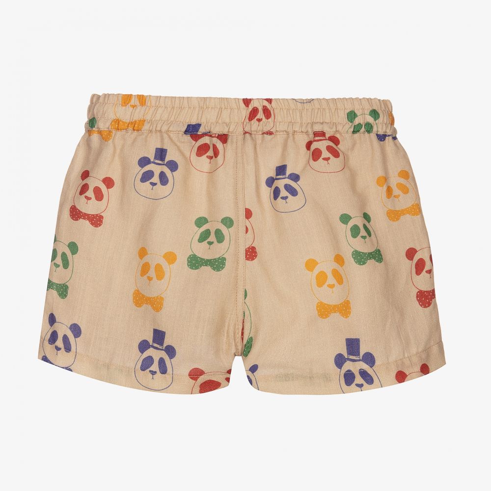 Mini Rodini-Organic Linen & Cotton Shorts | Childrensalon Outlet