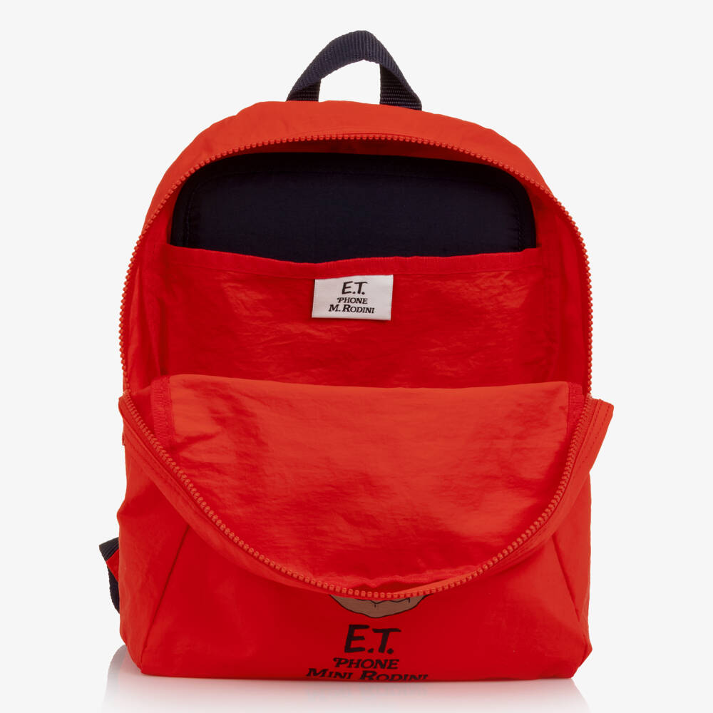 Mini Rodini-Red E.T. Print Backpack (35cm) | Childrensalon Outlet