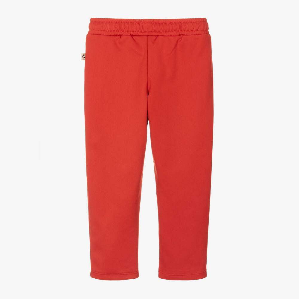Mini Rodini-Red Stripe Joggers | Childrensalon Outlet
